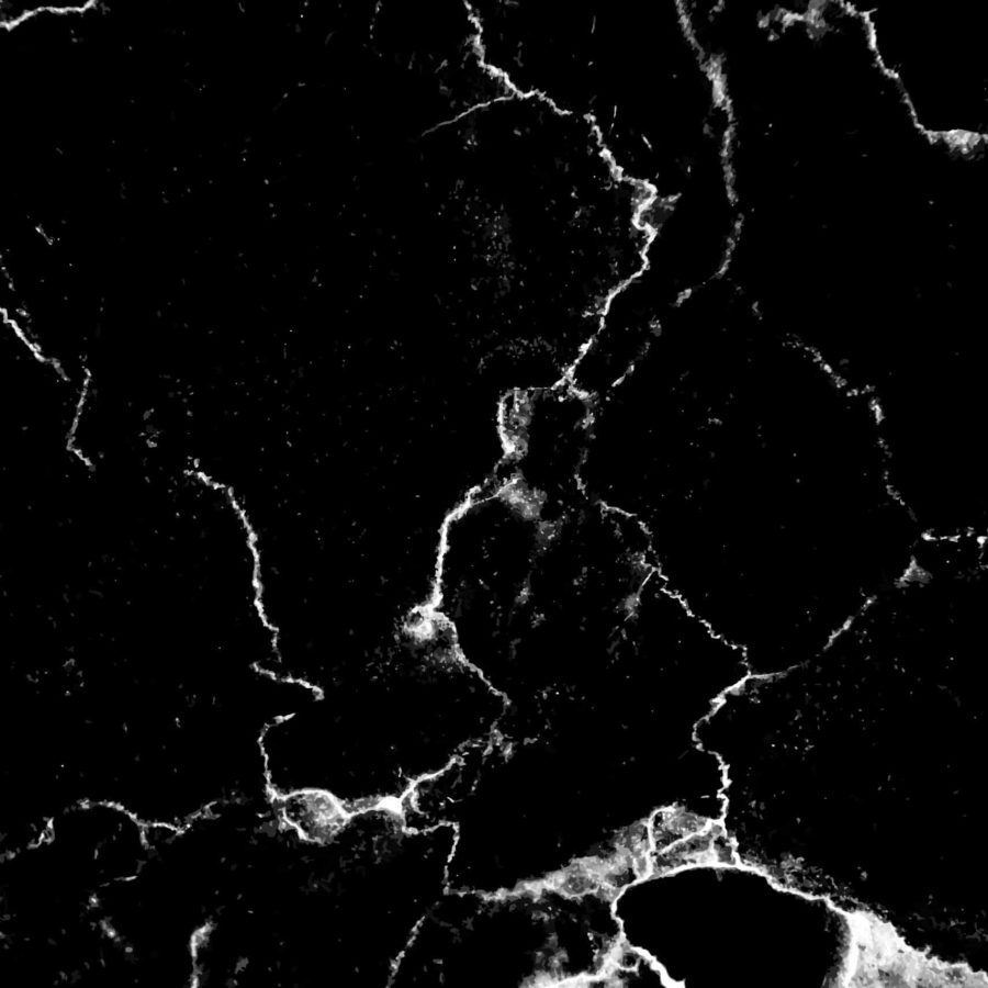 Abstract black and white marble textured background